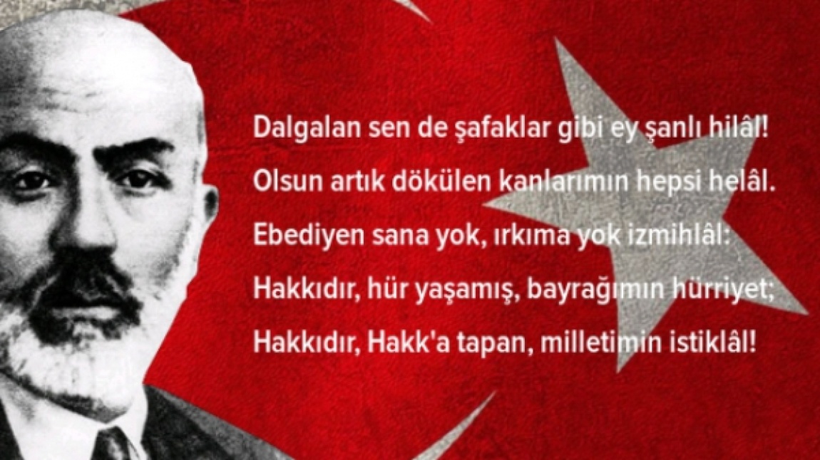 12 Mart İstiklal Marşının Kabulü ve M.Akif Ersoy´u Anma Günü